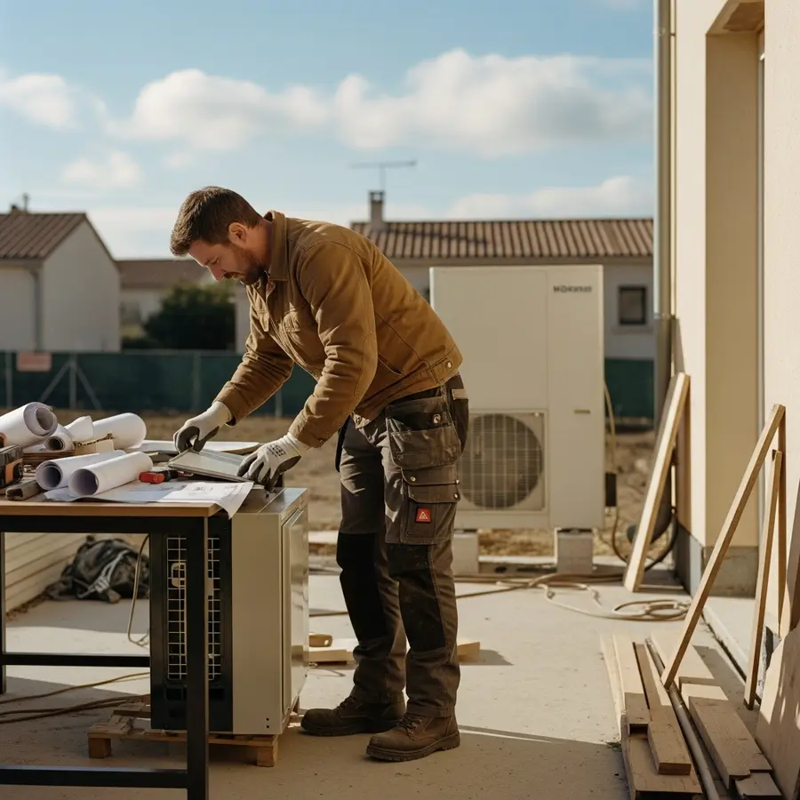 cache pompe à chaleur