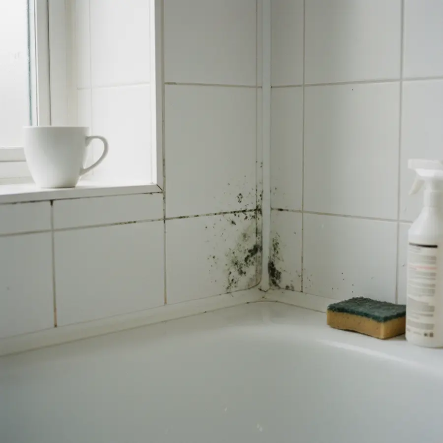 Comment enlever la moisissure en salle de bain sur les joints et carrelages