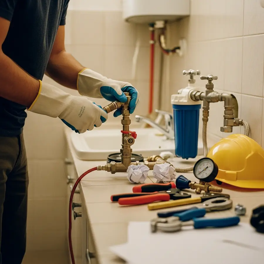 plus de pression eau sans fuite