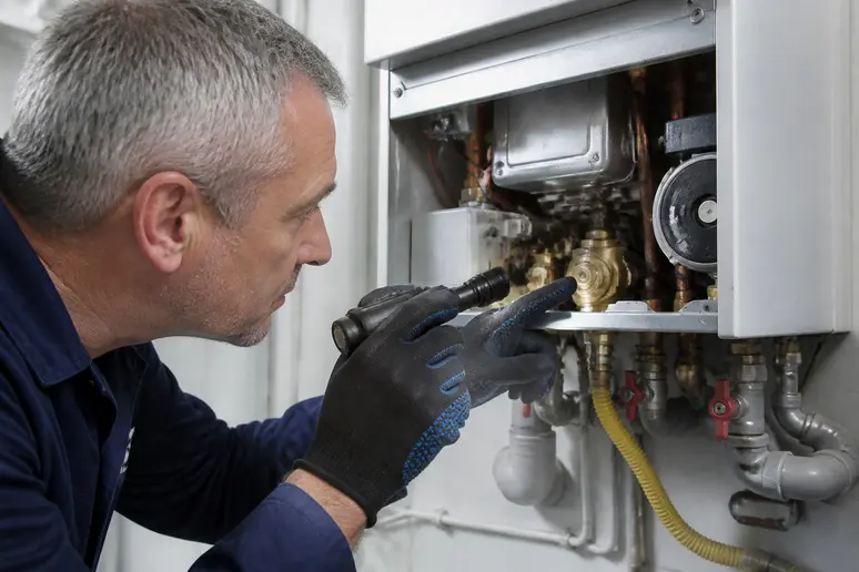 inspection disconnecteur de securite chaudiere gaz