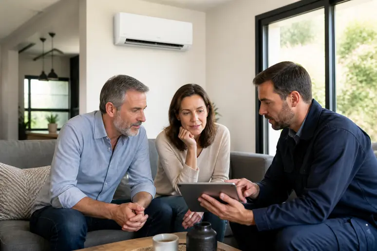 conseil choix pompe a chaleur reversible air air air eau