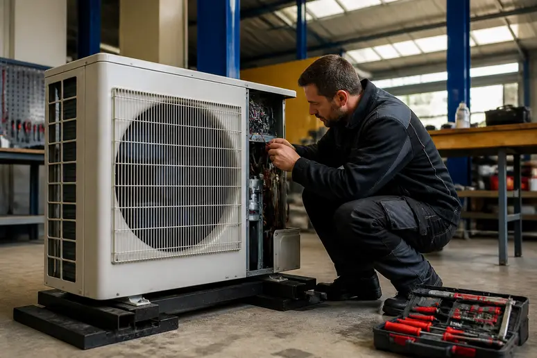 installation unite exterieure pac mitsubishi rge