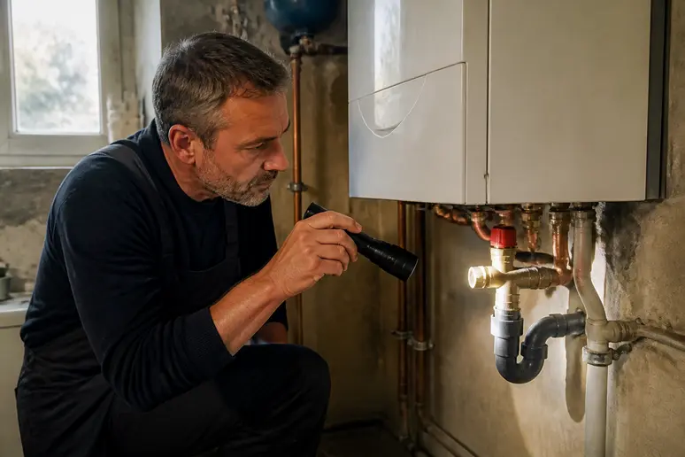 artisan plombier controle soupape de securite chaudiere